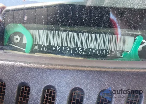 2003 GMC Sierra 1500 Sle из США, поврежденный, VIN 1GTEK19T33E150422